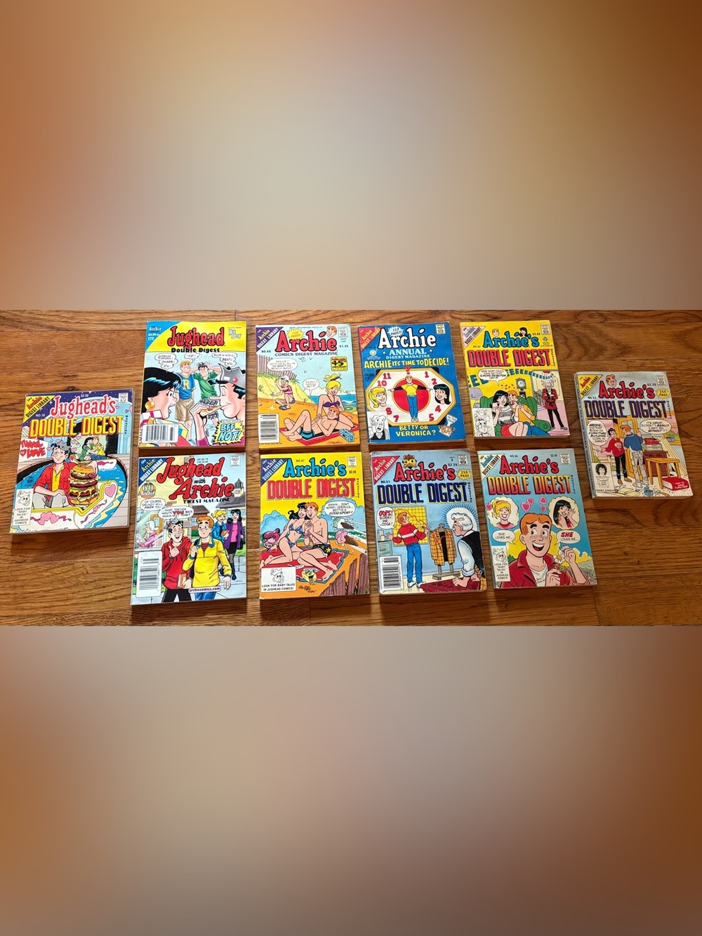 Archie/Jughead Comics Series, 10 books